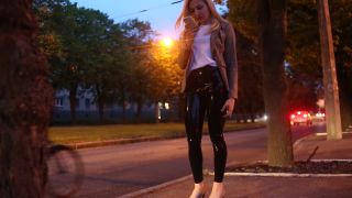 free xxx video 49 big ass porno 2019 fetish porn | Shiny Leather Heaven aka Leather Love – Night Walk in Latex Pants | shiny leather heaven-5