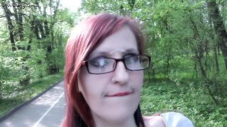 {anndarcy.com - Cumwalk In Public Place After Blowjob - Sex Mov-1