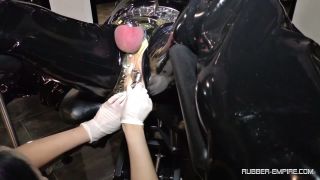 xxx video clip 24 Rubber-Empire – Rubber Toy in XXS Stell Chastity goes MAD - femdom and strapon clips - strap on drool fetish-8