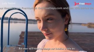 I Met a Sad Cutie on the Dock... Fucked Her and the Sadness was Gone-1