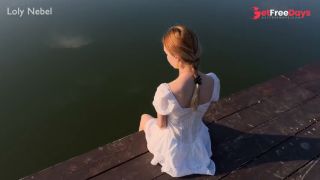 I Met a Sad Cutie on the Dock... Fucked Her and the Sadness was Gone-9