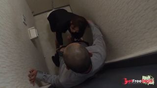 [GetFreeDays.com] This slut got a chance to suck her CEOs dick in the bathroom at work Adult Film January 2023-4