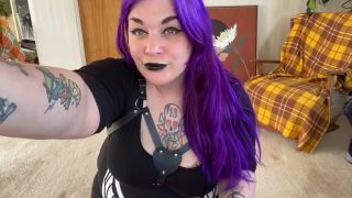Role Play POV Goth Babe Stuffs You-3