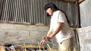 Black Porn Mistress Black 69 – Let Me Punish You In The Straw Barn-4