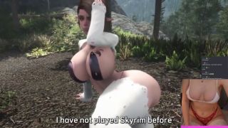 Fortnite Didnt know you can fuck a Big Boob Elf in Skyrim-2