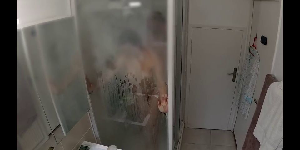 Natural Cute French Couple Get Caught Filming A Sex Tape In Camping Hotel Public Bathroom By Stranger Camera