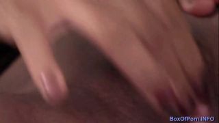 Masturbating 4K/ Busty Ebony Model Tiffany Black Pussy Rubbing Masturbation-5