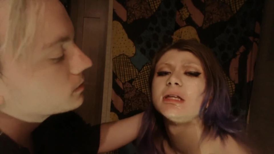 Hardcore Face Fucking with Cum Shot - Blowjob