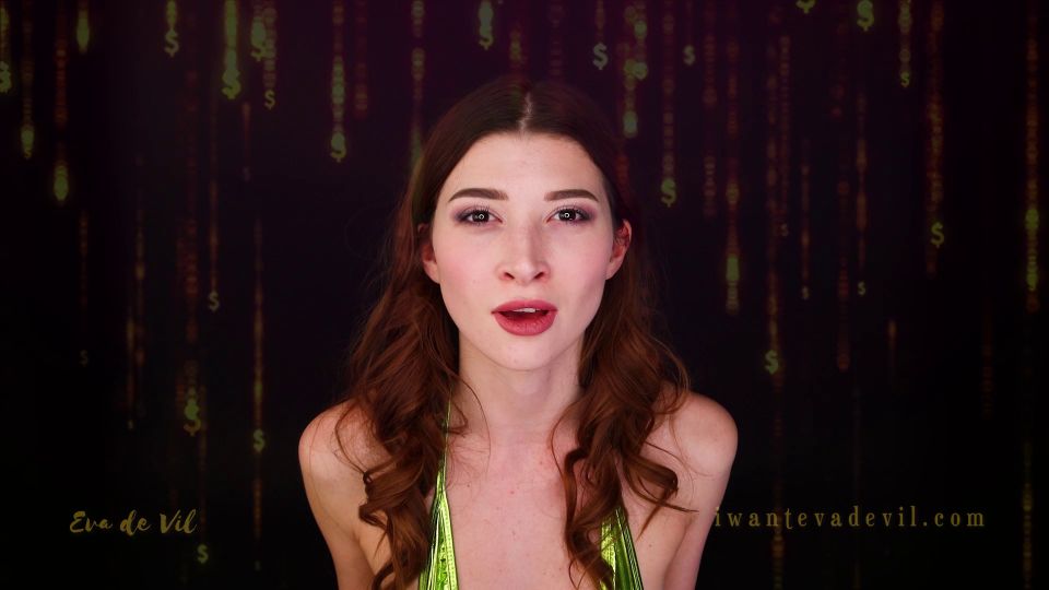 Eva de Vil - The Divine Cash Flow - Handpicked Jerk - Off Instruction - Masturbation instruction