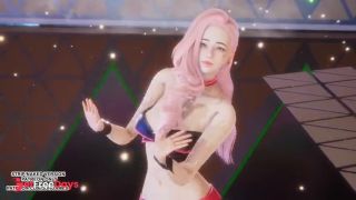 [GetFreeDays.com] MMD IVE - Accendio Ahri Akali Seraphine Sexy Kpop Dance League of Legends Hentai Uncensored Adult Clip October 2022-1