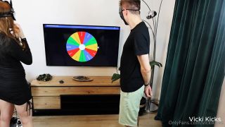 xxx video clip 34 VickiKicks - Wheel of fortune - Round 2 - FullHD 1080p on fetish porn fetish facebook-1
