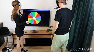 xxx video clip 34 VickiKicks - Wheel of fortune - Round 2 - FullHD 1080p on fetish porn fetish facebook-2