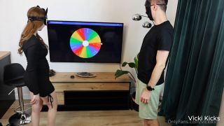 xxx video clip 34 VickiKicks - Wheel of fortune - Round 2 - FullHD 1080p on fetish porn fetish facebook-4