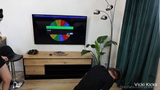 xxx video clip 34 VickiKicks - Wheel of fortune - Round 2 - FullHD 1080p on fetish porn fetish facebook-6