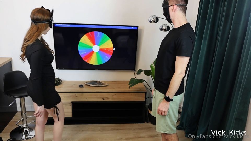 xxx video clip 34 VickiKicks - Wheel of fortune - Round 2 - FullHD 1080p on fetish porn fetish facebook