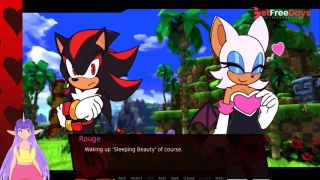Rogue The Bat Dates Shadow The Hedgehog-2
