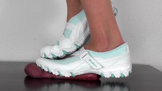 online porn video 35 latex fetish wear fetish porn | CBTrample — Cock Massacre under Skechers Ballerinas | cbt-8