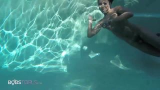 Pool Fun Shemale!-6