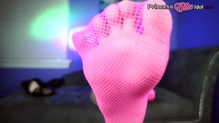 free online video 22 jenna haze femdom Princess Ellie Idol – Pink Fishnet JOI 1080 HD, cum countdown on fetish porn-5