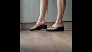 xxx video clip 9 vegan footqueen -2022042380-Good afternoon I love these wedge flipflops so m on feet porn cute feet fetish-3