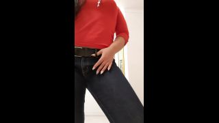 Tight jeans teasing.-8