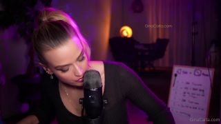 free xxx video 10 Gina Carla – Exquisite Mouth Sounds, young goddess femdom on femdom porn -1