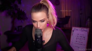free xxx video 10 Gina Carla – Exquisite Mouth Sounds, young goddess femdom on femdom porn -7
