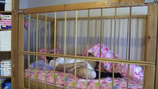 Diaperedonline2Starla Starla Masturbating in Crib-0