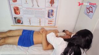 Erection during consultation with the nurse-1