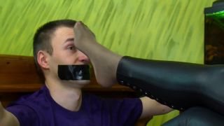 free online video 24 neck brace fetish Dominant Femine - True Sadists Wear Black - Part 1 - Foot Fetish, fetish on fetish porn-4