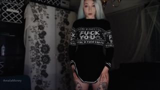 porn clip 21 Amalia Money - Tricky Timed Blackmail - goddess worship - cumshot femdom legs-1