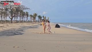 [GetFreeDays.com] TWO LESBIAN GIRLS PLAYING ON THE BEACH THEY WERE CATCHED BY A TOURIST AND HAD THEIR ASS FUCKED Sex Clip March 2023-0