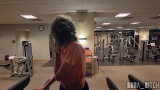 adult xxx clip 43 Boba Bitch - CAUGHT! Nude Gym Workout & Hotel Walk | exhibitionism | school crush fetish free-0