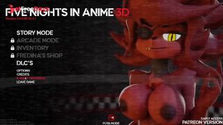 Five Nights In Anime 3D Shemale Version Porn Game Play Futa  Transgender-3