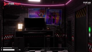 Five Nights In Anime 3D Shemale Version Porn Game Play Futa  Transgender-5