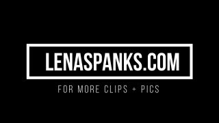 Lenaspanks Anal Training 3 Toys Spanks Spanking-9