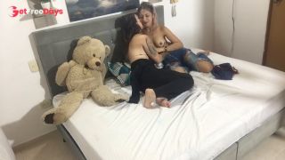 I scissor my hot girlfriend and we make a video for suggar.-3