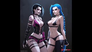 [GetFreeDays.com] Jinx to Arcane  League of Legends Pictures Compilation Sex Clip April 2023-3