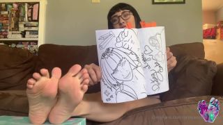 online clip 37 Princess Bella Soles – Foot Goddess Coloring Book announcement! Hand drawn and self published! | princess bella | femdom porn casey calvert femdom-5