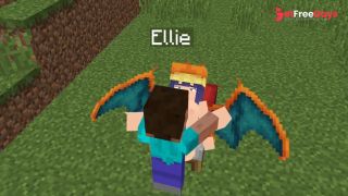 Ellie Chan Minecraft jenny mod hentai xhatihentai gameplay-4