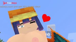 Ellie Chan Minecraft jenny mod hentai xhatihentai gameplay-7