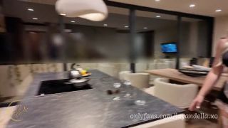 Big Ass Big Booty Maid Cleans the Cum Off Bosses Cock-1