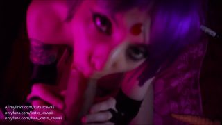 Celebrity Raven From the Teen Titans, Blowjob   facial!-6
