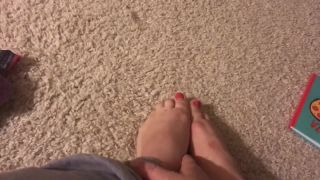 online xxx video 49 beautiful foot fetish Foot fuck with talking[Hot!], slave on feet porn-9