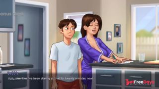 Summertime Saga New Version Cookie jar Sex Animation Ep 04 - Fist time see Debbie Boobs-7