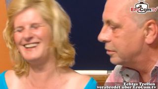 Old German Housewife Wants Threesome With Her Husband-0