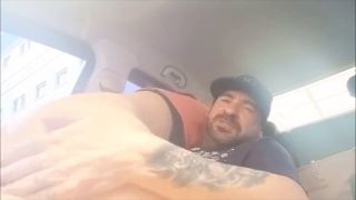 Big Round Ass App driver fucks up his fare in the parking lot at his workplace-8
