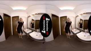Masturbates in Restroom-5