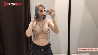 [GetFreeDays.com] I Try on haul transparent clothes in a fitting room. Look at me in the dressing room Porn Leak May 2023-9