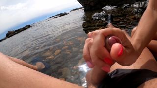 online video 8 Handjob in the beach – MissnaryPH - handjob and footjob - feet porn british foot fetish-4